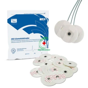 Electrode ECG jettable