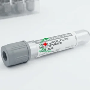 Tube GRIS en verre