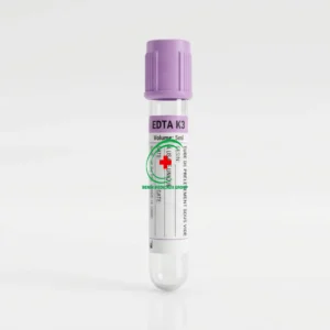 Tube EDTA en verre