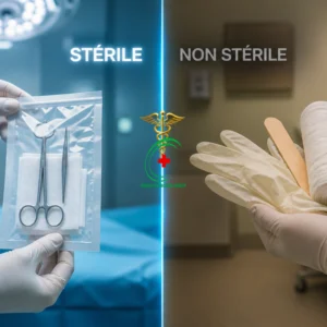 Stérile vs non stérile : ce que tout professionnel de santé doit absolument savoir