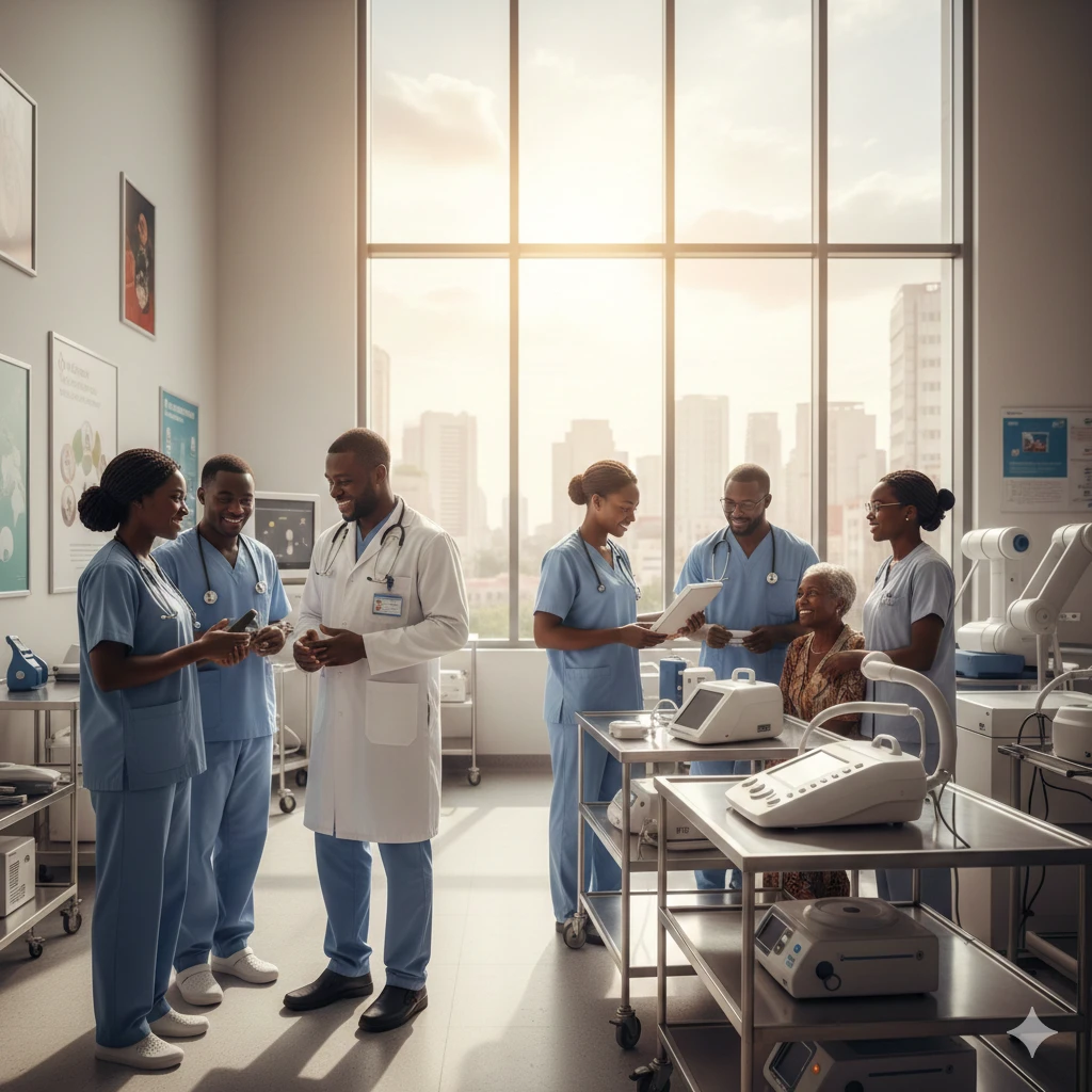 Image illustrant : Équipements hospitaliers en Afrique de l’Ouest : types, besoins, fournisseurs et perspectives du secteur médical