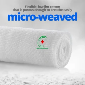 Compresse de gaz en rouleau