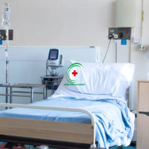 Lit d'hospitabilisation médicalisé